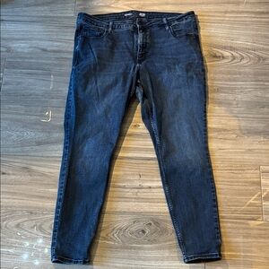 Old Navy Dark Blue Rockstar Super Skinny Jeans 18